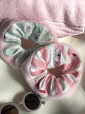 Towelling Hair Scrunchies